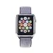 Pantheon Woven Nylon Replacement Apple Watch Band by, Sport Loop Edition, For Men or Women, Strap fits the 38mm or 42mm Apple iWatch, Compatible Series 1, 2, 3, Nike … (Midnight Blue, 38mm)