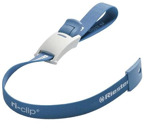 Riester 5000 ri-clip, azul, cinta con látex, en bolsa de PE