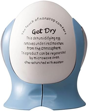 Dehumidifying Egg Helping reduce mold, mildew and unhealthy allergens