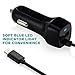 Fast Lightning Speed 3.1 amp Car Charger iPhone 7, 6, X, 8, 5. 3ft Long Cable Cord, Extra USB Port - Charge 2 Devices at Once, Cigarette Lighter Adapter iPads & iPhones Plus & XL Sizes