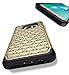 S7 Edge Case, Galaxy S7 Edge Case, Style4U Studded Rhinestone Crystal Bling Hybrid Armor Case Cover for Samsung Galaxy S7 Edge with 1 Style4U Stylus [Gold/Black]