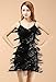 FEOYA Women's One Size Dance, Black, Taille Unique