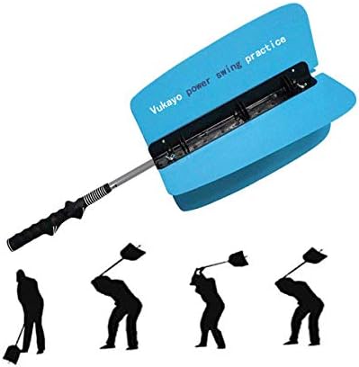 Vukayo Golf Power Resistance Trainer,Golf Swing Training aid Fan for Golf Power Swing
