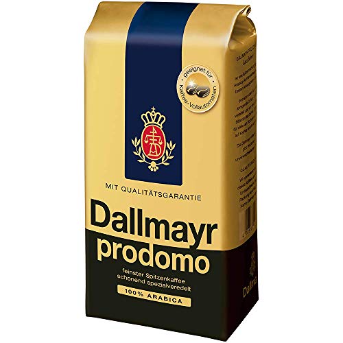 Dallmayr Prodomo Genuine German coffee beans 500g pack of 2 Buy Online in UAE. Grocery