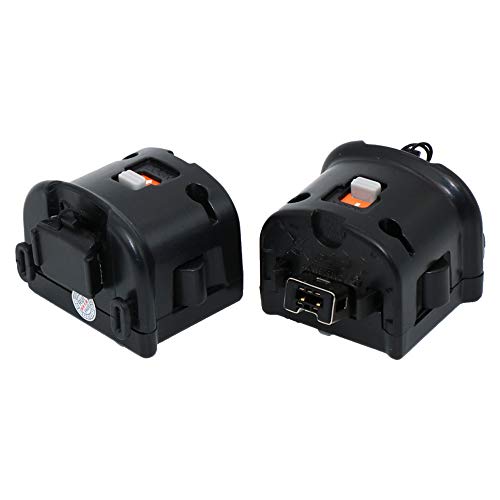 SogYupk Wii Motion Plus Adapter for Original Nintendo Wii Remote Controller(Black,Set of 2) - Thumbnail 2