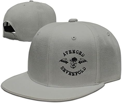 Fadah Avenged Sevenfold Band Custom Unisex Adjustable Punk Baseball Snapback Hip Hop Cap Hat Ash