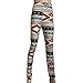 Orangesky Women Casual Sport Skinny Geometric Print Stretchy Pants Leggings
