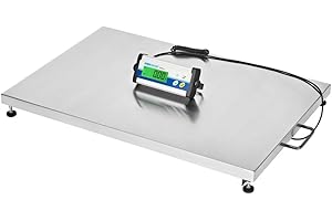 Adam Equipment CPWplus 150L Large Platform Floor Scale, 330lb/150kg Capacity, 0.1lb/50g Readability
