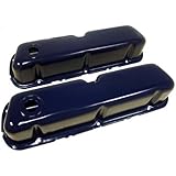 1962-85 Compatible/Replacement for Ford Small Block 260-289-302-351W Steel Valve Covers - Blue