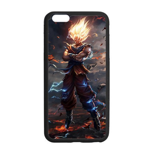 Fayruz-[6 Plus & 6S Plus Case] Hard Protective Rubber Case for iPhone 6 Plus 6S Plus - Dragon Ball Z -I6SP675