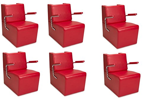 Salon Hair Dryer Chair 6 RED EDISON Salon Barber Shop Beauty Salon Furniture & Equipment