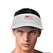 Tirrinia Men American Flag Sports Tennis Golf Sun Visor Hat Patriotic Women Polo Sun Cotton Twill Embroidered Adjustable Closure Cap