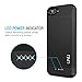 iPhone 8 Plus/ 7 Plus Battery Case, UNU Charger Case for iPhone 8 Plus/ 7 Plus/ 6s Plus/ 6 Plus [MFI Apple Certified] 4100mAh iPhone 8 Plus Portable Charger Rechargeable External Battery Pack - Black
