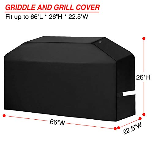 image for Patiassy Gas Grill Griddle Cover for Blackstone 36 inch Grill 4 Burner