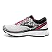 Brooks Womens Ghost 11 Running Shoe - White/Pink/Black - B - 8.0