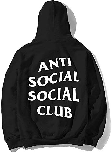 Banlangen Unisex Antisocial Social Club Hoodie
