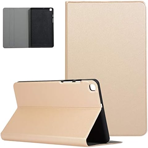 Folio Case for Samsung Galaxy Tab A 8.0 2019 T290 / T295, UGOcase Lightweight PU Leather Multiple Viewing Angles Stand Protective Case Magnetic Cover for Galaxy Tab A 8.0 2019 Without S Pen, Gold