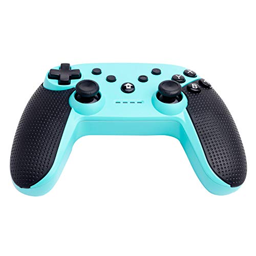 eLUUGIE Wireless Switch Pro Controller Gamepad Joypad Remote Joystick for Nintendo Switch Console with Gyro and Gravity Sensor/Dual Vibration Turbo/Capture Function (Green)