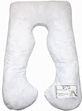 Pillowcase for U Shaped Pillow - White - Exclusively by BlowOut Bedding RN #142035