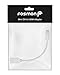 Fosmon Mini DVI Male to HDMI Female Video Adapter Cable AD-MDVI-HDMI - Nickel Plated