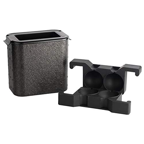 CrystalClear Ice Ball Maker, 2Cavity Mold, Jumbo Ice Balls, Better