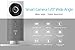 Clever Dog 2nd Generation 960P 120°Wide Angle Lens Wireless wifi security camera with night vision,motion detection,alert message Support Max 128GB SD card for Iphone Ipad Android（with adaptor)(Grey)