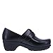 safeTstep Slip Resistant Women's Black Women's Buckle Gretchen Clog 9 Regular
