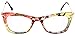 SOOLALA Womens Fashion Designer Cat Eye Eyeglasses Frames with Metal Arms