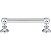 Atlas Homewares A611-CH 3-3/4 in. (96mm) Victoria Collection Pull, Polished Chrome