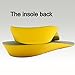 Orthotic Memory Foam and Gel Insoles - Orthopedic Plantar Fasciitis Pillow Inserts - Orthotics Plantars Insole for Boots,Running Shoe,Sport - Size L: (US Men 8-12 or US Women 10-14)