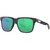 Costa Del Mar Mens Pescador Rectangular Sunglasses