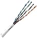 VideoSecu 1000ft CAT5e Cable 4 Pair 24 AWG UTP WT Pure Copper Ethernet Network Wire B3C