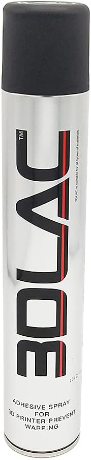 3DLAC Spray Adhesive 400 ml for 3D Printing Heated Bed ABS Fixation