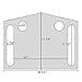 North American Health + Wellness Walker Tray with Non-Slip Grip Mat - Red, One-Size