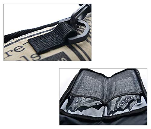 Standard Drum Stick/Mallet Bag with External Pocket Weather Resistant Fabric Drumstick Case Cover - Thumbnail 3