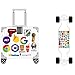 108PCS Pack Open Source Programming Language Series Stickers Decals Laptop Cars Guitar Bumper Classic Vinyl Waterproof Graffiti (Programming)