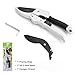IILIUXE Pruning Shears,Premium Garden Shears with SK-5 Sharp Rust Proof Steel Blade,Great Cutting Power Than Conventional Garden Tree Clippers