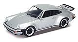 Welly 24043 1974 Porsche 911 Turbo 3.0 Silver 1/24 Diecast Model Car