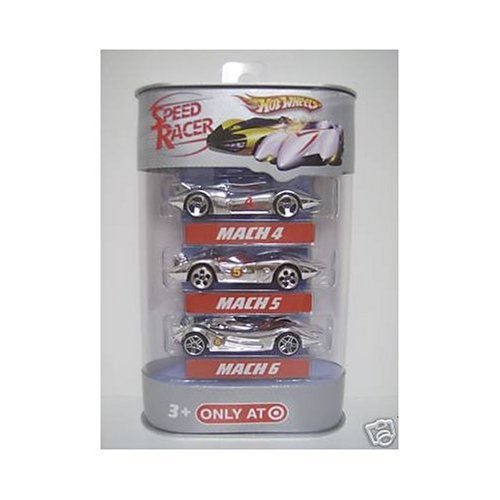 Hot Wheels Speed Racer 3-Car Pack - Mach 4/ Mach 5/ Mach 6