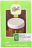 Ball Wide-Mouth Plastic Storage Caps, 16-Count (one Size)