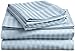 ELAINE KAREN STRIPED 4PC QUEEN Sheet Set, LIGHT BLUE