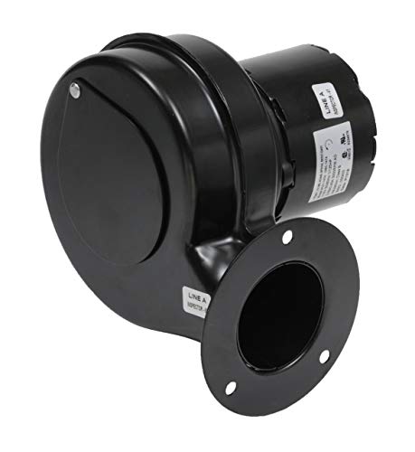 Round Permanent Split Capacitor 3.3 Inch Blower | Replaces Dayton 1TDN7, 1C180, 4C440 & Replaces Fasco 50747-D401, 71213466
