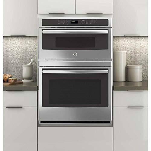 GE JT3800SHSS 30" Stainless Steel Electric Combination Wall Oven (Certified Refurbished) - Thumbnail 2