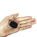 GCOA 80 Pack Headset Microphone Windscreens - Microphone Foam Cover for Lapel, Lavalier, and Microphones, Mini Size,Black