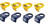 Coronita Bottle Holders (Corona Rita) 4 Yellow and 4 Blue Bonus Free Corona Extra Bottle Opener