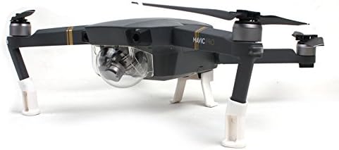 AerialTEK - Mavic Pro Extended Landing Gear for Landing Support Safe Landing- White