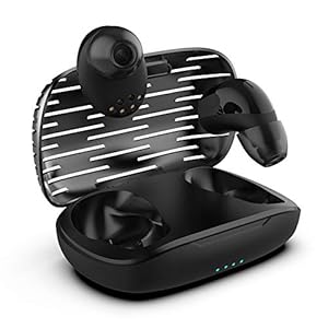 bokman Draadloze koptelefoon, T7 in-ear Bluetooth oordopjes, Graphene Driver Bass HiFi Geluid, IPX5 Waterdicht, Noise…