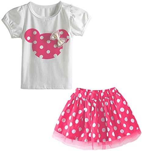 Cute Toddler Baby Girls Clothes Set Long Sleeve T-Shirt and Pants Kids 2pcs Outfits