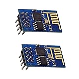 GeeBat ESP8266 Serial WIFI Wireless Transceiver Module ESP-01 Support LWIP AP STA for Arduino UNO R3 Mega2560 Nano Pack of 2pcs