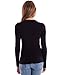 Clothes Effect Women's Plain Long Sleeve T-Shirt Crew Neck